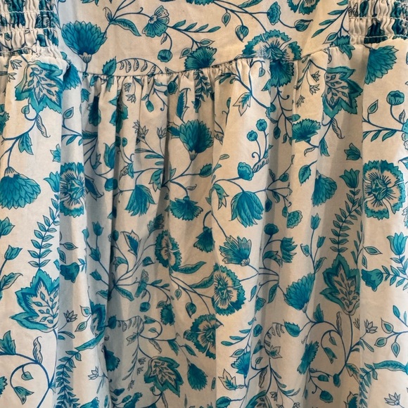 Draper James Blue and White Floral Midi Dress, Small - Picture 11 of 16